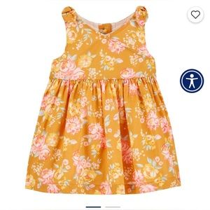 OshKosh B’Gosh Floral Faux Wrap Dress, Size 5T